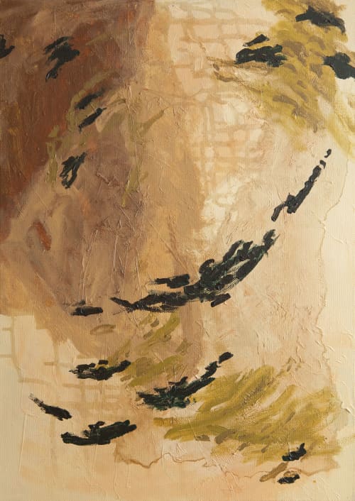 Forgotten on Hutt Lagoon shore | Oil And Acrylic Painting in Paintings by PUGMATIK. Item composed of canvas in contemporary style