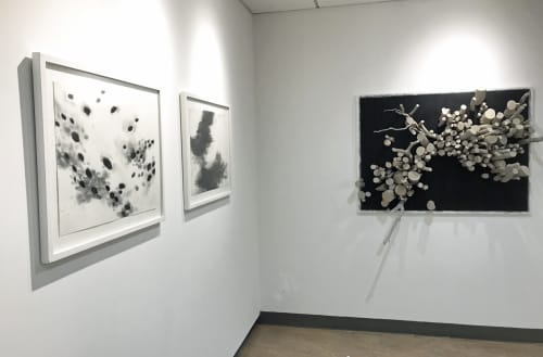 Thinking out Loud. Wood and metal wall sculpture. | Wall Hangings by Marieken Cochius | Mount Saint Mary College in Newburgh