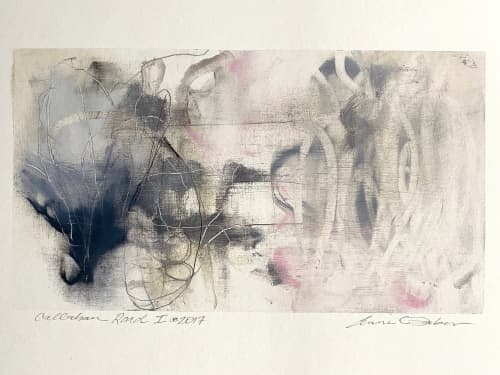 Callahan Road I | Oil And Acrylic Painting in Paintings by Anne C. Faber. Item made of paper with synthetic