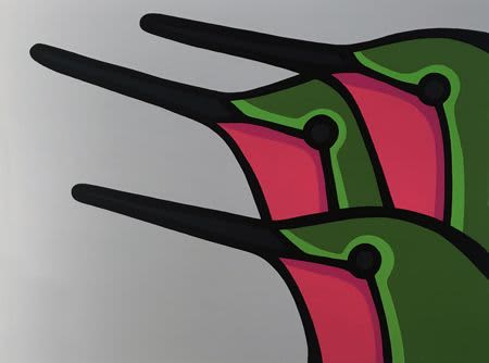 HummingBirds Painting | Oil And Acrylic Painting in Paintings by Jeff Kapfer | Kirkwood Station in Kirkwood. Item made of canvas