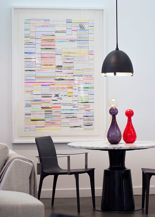 "Where do I sign?" | Mixed Media by Johanna Boccardo. Item made of cotton with paper
