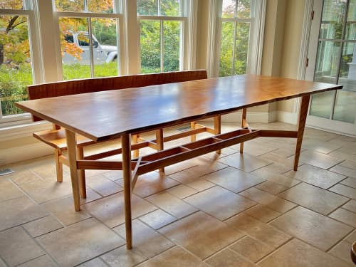 The Bedford Table | Dining Table in Tables by Novità Design. Item composed of birch wood in modern or transitional style