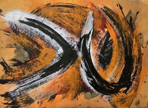 Barwick Autumn V | Mixed Media by Marko Kratohvil. Item composed of paper
