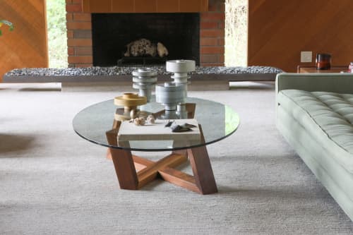 Focal Table | Coffee Table in Tables by ARTLESS. Item composed of wood and glass