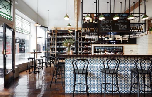 Pendant Lightings | Pendants by Edison Light Globes | Geelong Cellar Door in Geelong. Item made of aluminum