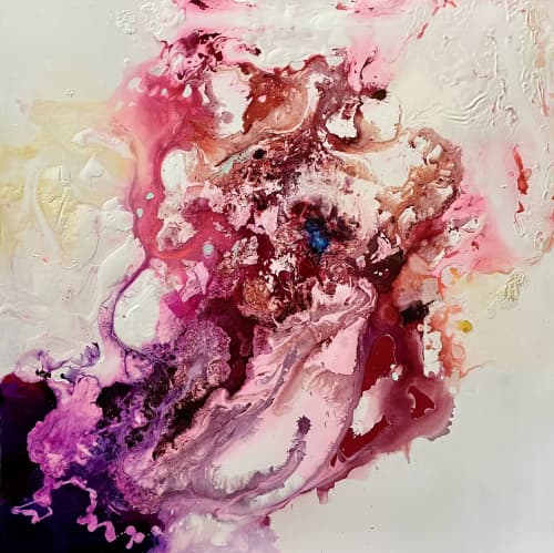 Barbara Mink | Oil And Acrylic Painting in Paintings by The Mink Gallery. Item composed of synthetic