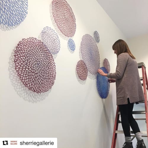 Flora Orbis | Wall Hangings by Lauren Eastman Fowler | Lincoln Road Chapel, First Community Church in Columbus