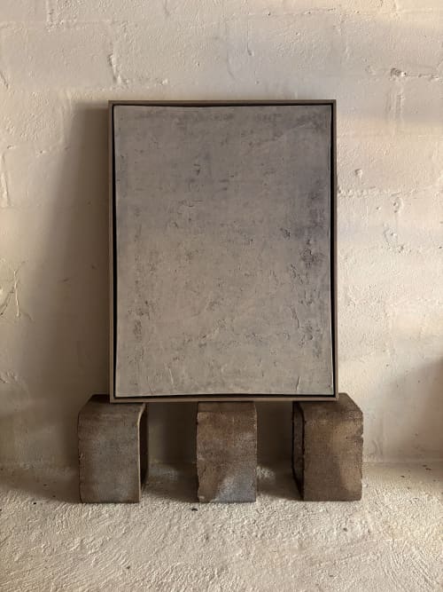 Nowhere No. 2 | Oil And Acrylic Painting in Paintings by Brooke Noel Morgan. Item made of canvas with synthetic works with minimalism & contemporary style