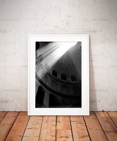 Good Friday in the Church of the Holy Sepulcher | Print | Photography by Tal Paz-Fridman | Limited Edition Photography. Item composed of paper in country & farmhouse or scandinavian style