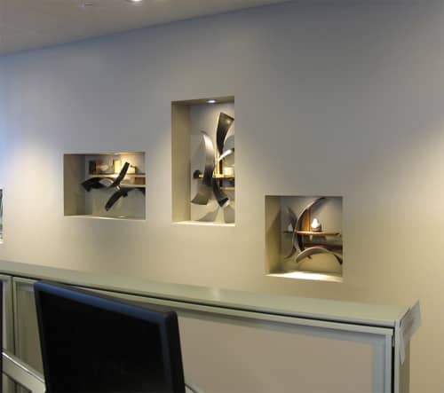 Niches | Sculptures by Craig Robb | IMA Colorado in Denver. Item composed of wood