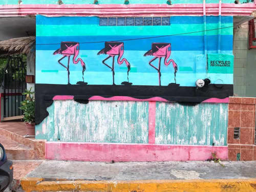 Spoils | Street Murals by Recycled Propaganda