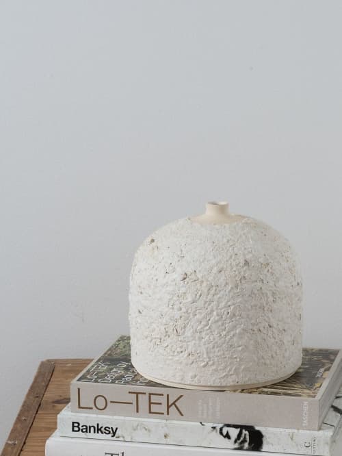 Shiver Vase 001 | Vases & Vessels by Stone + Sparrow Studio. Item made of stoneware