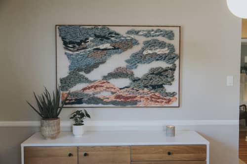 Wovenscape | Tapestry in Wall Hangings by Corrie in Color