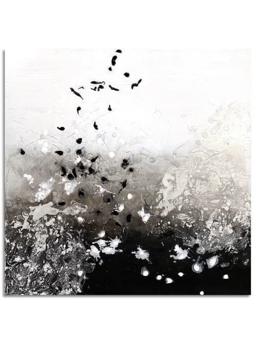 Near light /3 | Oil And Acrylic Painting in Paintings by Cristina Dalla Valentina. Item composed of canvas & synthetic