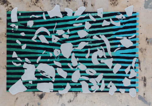 Emmett Moore at Nina Johnson Gallery | Area Rug in Rugs by Odabashian (official) | Nina Johnson in Miami. Item made of wool with fiber