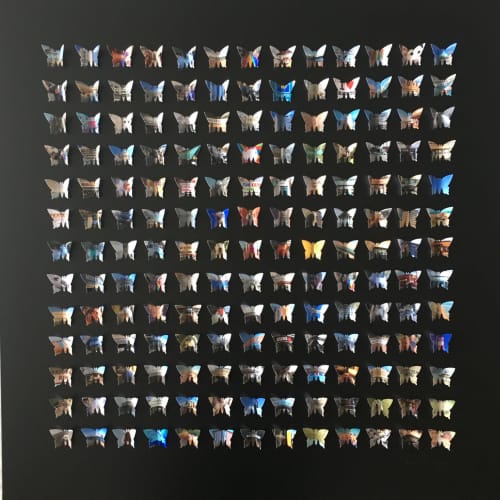 London Calling | Wall Sculpture in Wall Hangings by Lorna Doyan. Item made of paper