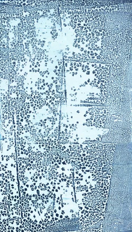 Mesh NLB-NRB Diptych Canvas Print | Prints in Paintings by MELISSA RENEE fieryfordeepblue  Art & Design. Item composed of canvas compatible with contemporary and coastal style