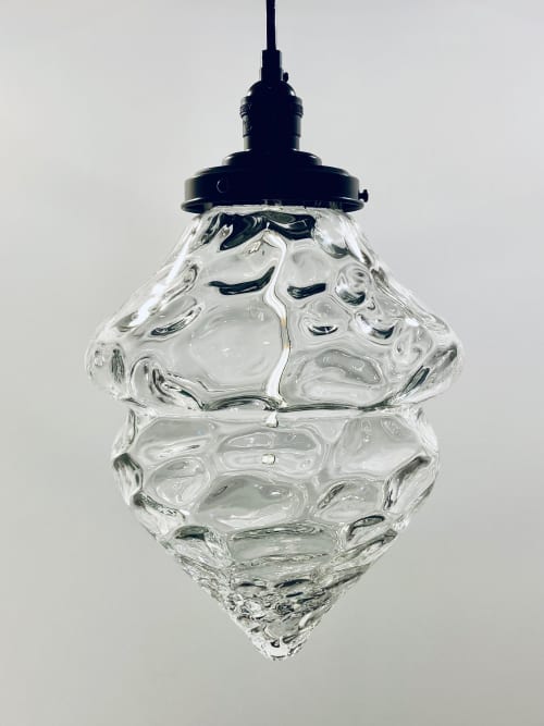Mint | Pendants by Silica Studio. Item made of glass works with contemporary & art deco style