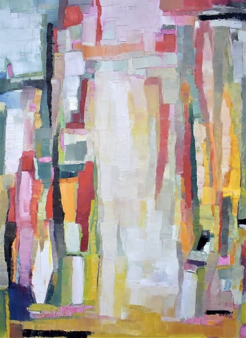 Contemporary Art Framed Minis | Oil And Acrylic Painting in Paintings by LangfordArt. Item composed of canvas and synthetic