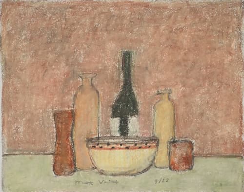 Adobe Still Life | Paintings by Studio Mark Vincent. Item in contemporary or country & farmhouse style