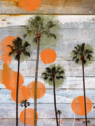California | Oil And Acrylic Painting in Paintings by Irena Orlov. Item composed of wood and canvas