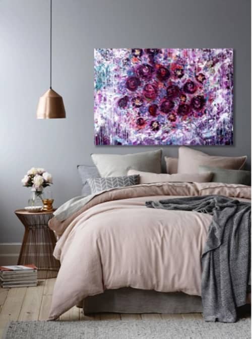 Forget me not | Oil And Acrylic Painting in Paintings by Elena Parau