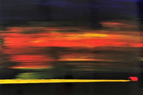 Dutch Montana, Artist | Oil And Acrylic Painting in Paintings by Dutch Montana Art | Corona Del Mar in Newport Beach. Item composed of synthetic