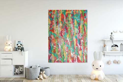 Fiesta Floral | Prints in Paintings by Andi Williams Art. Item works with country & farmhouse & eclectic & maximalism style