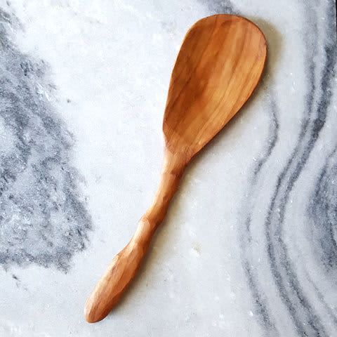 Rice Paddle | Cooking Utensil in Utensils by Wild Cherry Spoon Co.. Item composed of walnut compatible with minimalism and country & farmhouse style