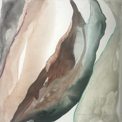 Crashing | Oil And Acrylic Painting in Paintings by Studio Maison Art by Heather O’Donovan. Item made of canvas works with boho & contemporary style
