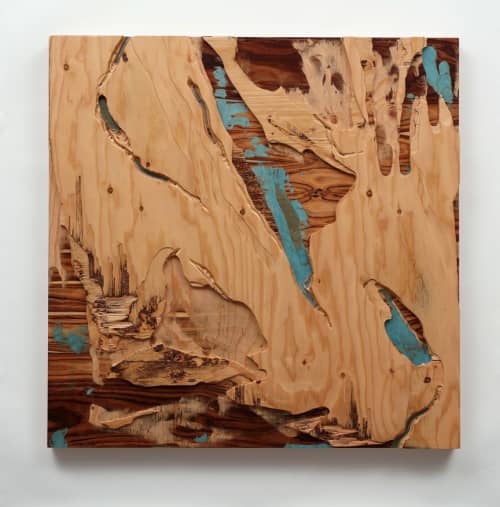 River gorge I | Wall Sculpture in Wall Hangings by Yechel Gagnon. Item composed of wood & synthetic