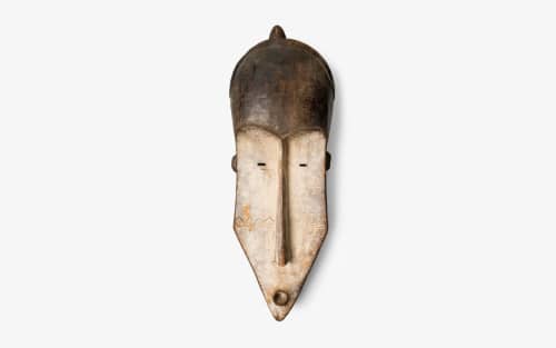 African Carved Gabon Mask No:2 | Wall Sculpture in Wall Hangings by LAGU. Item made of wood works with boho & traditional style