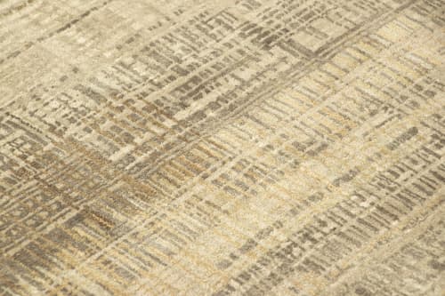 Rug & Kilim’s Abstract Rug with Beige-Brown and Cream | Area Rug in Rugs by Rug and Kilim