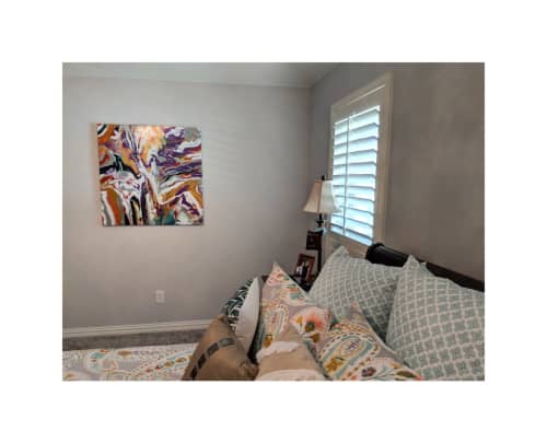 Commissioned Art | Oil And Acrylic Painting in Paintings by Soulscape Fine Art + Design by Lauren Dickinson. Item composed of synthetic