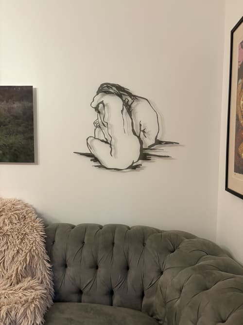 Seated Figures | Wall Sculpture in Wall Hangings by Eric Farache Artist