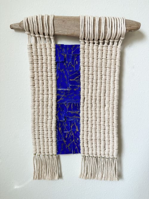 Looking Up | Tapestry in Wall Hangings by Lizzie DiSilvestro. Item made of wood with fabric works with boho & modern style