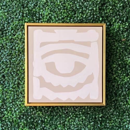 SEER, SEEING №3 | Oil And Acrylic Painting in Paintings by Leslie Phelan Mural Art + Design. Item made of canvas