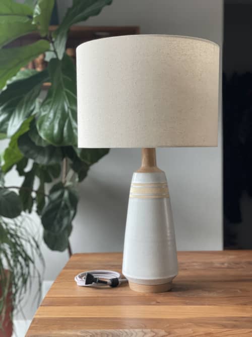 La Jolla Table Lamp #6 | Lamps by Fenway Clayworks. Item made of stoneware