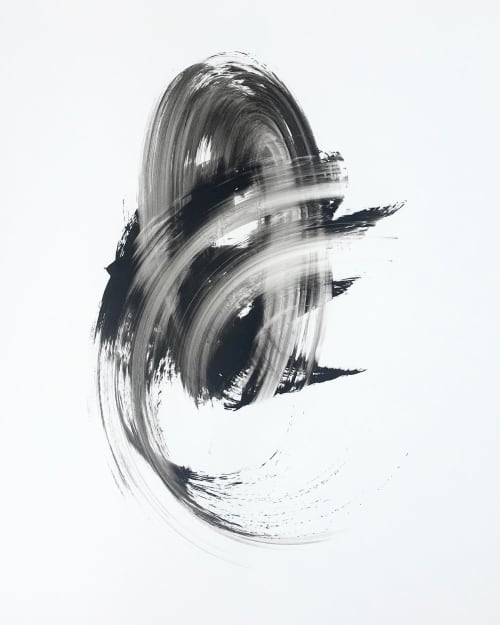 Subtle Reminder | Oil And Acrylic Painting in Paintings by Misty Hughes. Item composed of synthetic