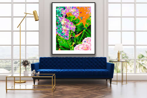 'Harmony' Limited Edition Lithograph | Prints by Mishell Leong. Item made of paper