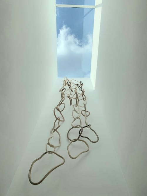 'Souls' | Sculptures by Cecil Kemperink. Item composed of ceramic