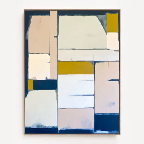 'The Fold', original painting by Sarah Kelk | Oil And Acrylic Painting in Paintings by Sarah Kelk. Item composed of canvas & synthetic