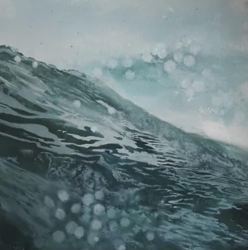 LOVE IS | Oil And Acrylic Painting in Paintings by Amanda Szopinski | Malibu in Malibu. Item made of canvas & synthetic