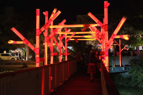CURVING ALLEY | Public Sculptures by Kuenlin Tsai