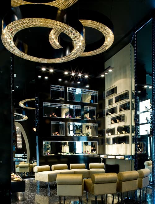 Glitterhoop 1.75m | Lighting Design by Georg Baldele | Gina in Dubai. Item composed of metal