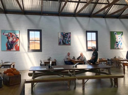 Paintings | Oil And Acrylic Painting in Paintings by Aidan Weichard | The Ten Mile Holbrook in Holbrook. Item composed of canvas