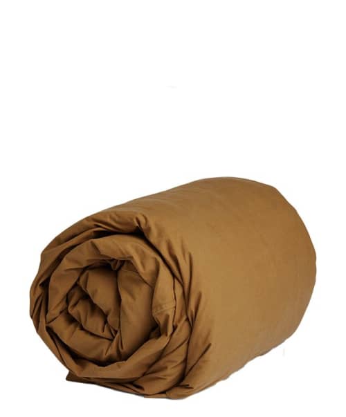 ORGANIC COTTON CANVAS DUVET | QUEEN | TOBACCO | Linens & Bedding by Pony Rider | Pony Rider in Mona Vale. Item made of cotton