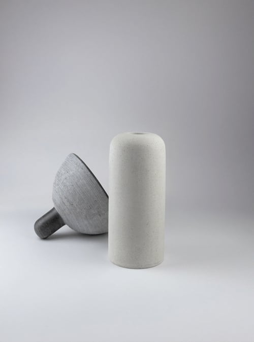 Incontri Fondativi - 4A | Vessels & Containers by gumdesign. Item composed of marble in contemporary style