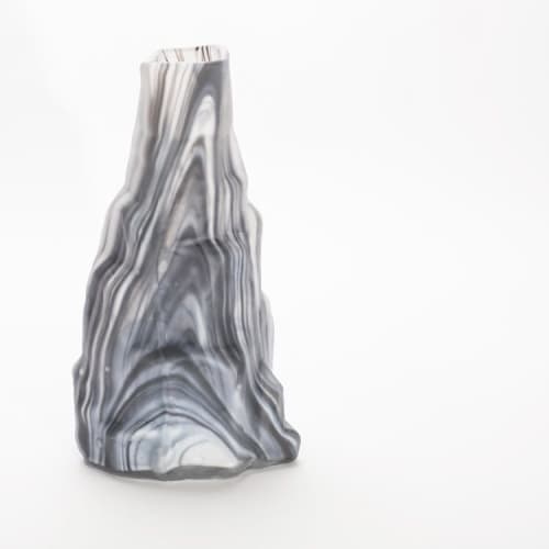 Crag Vase | Vases & Vessels by Esque Studio. Item made of fabric with glass