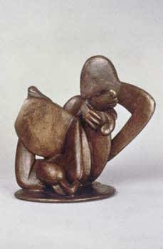 Jacob's Wrestling | Sculptures by Choi  Sculpture. Item composed of bronze